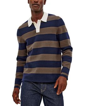 Rails Rails Luther Relaxed Fit Striped Polo Sweater