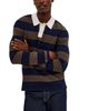Rails Rails Luther Relaxed Fit Striped Polo Sweater - 3