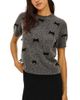 Rails Rails Michele Bow Embellished Crewneck Sweater - 1