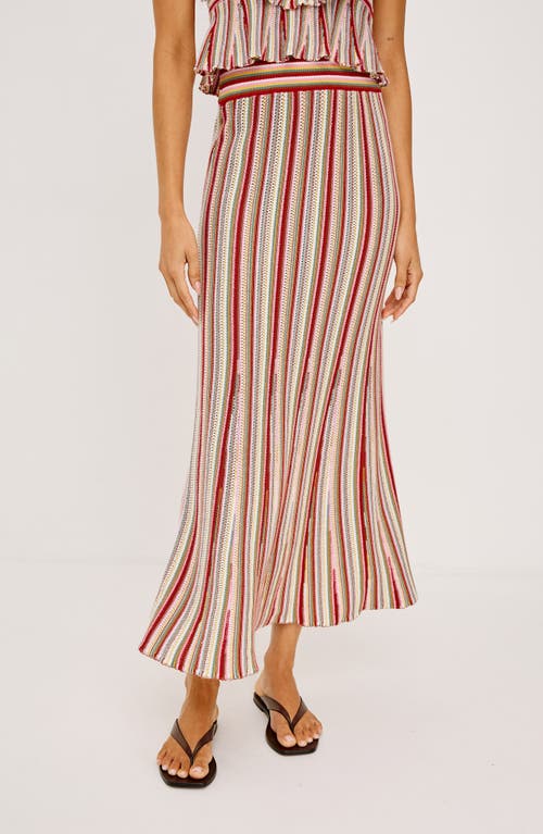 Rails Rails Nari Stripe Cotton Knit Skirt