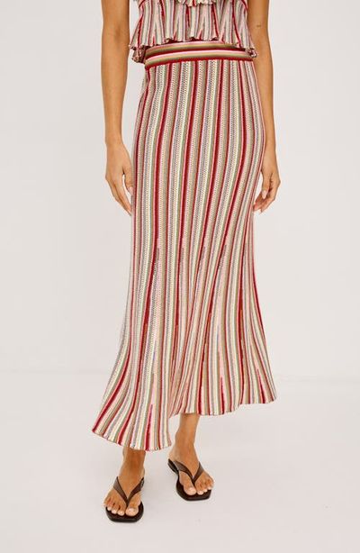Rails Rails Nari Stripe Cotton Knit Skirt
