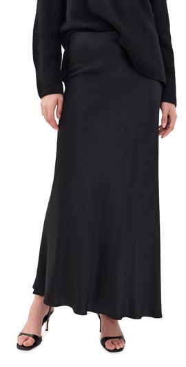 RAILS RAILS Romina Satin Skirt Black