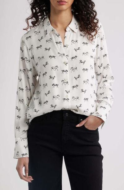 Rails Rails Saige Horse Print Button-Up Shirt