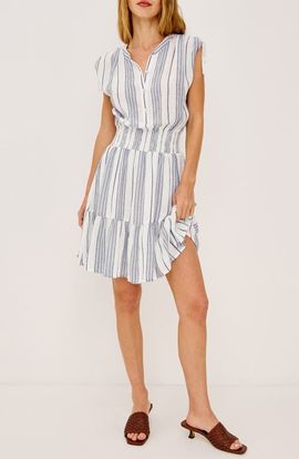 Rails Rails Samina Stripe Smocked Dress