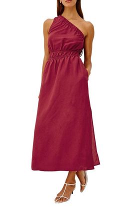 Rails Rails Selani One-Shoulder Fit & Flare Midi Dress