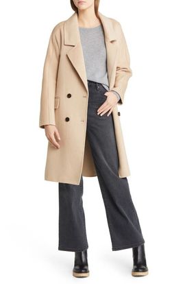 Rails Rails Sloan Belted Wool Blend Overcoat