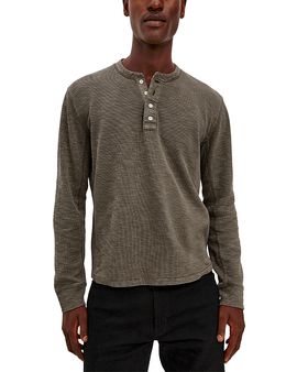 Rails Rails Soto Relaxed Cotton Blend Henley Shirt