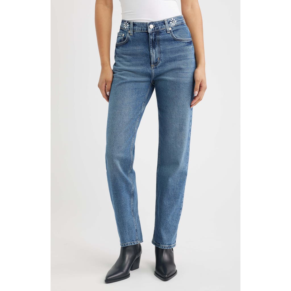 Rails Rails Topanga Crystal Detail High Waist Jeans