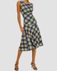 Rails Rails Women's Sorra Draped Plaid Midi Dress - 2