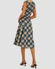 Rails Rails Women's Sorra Draped Plaid Midi Dress - 3