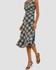 Rails Rails Women's Sorra Draped Plaid Midi Dress - 6
