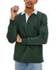 Rails Rails Wright Relaxed Fit Solid Rugby Shirt - 1