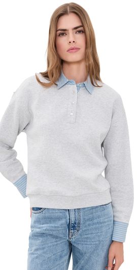 RAILS RAILS Zavier Sweatshirt Heather Grey