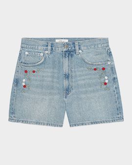 Rails Rancho High-Rise Denim Shorts