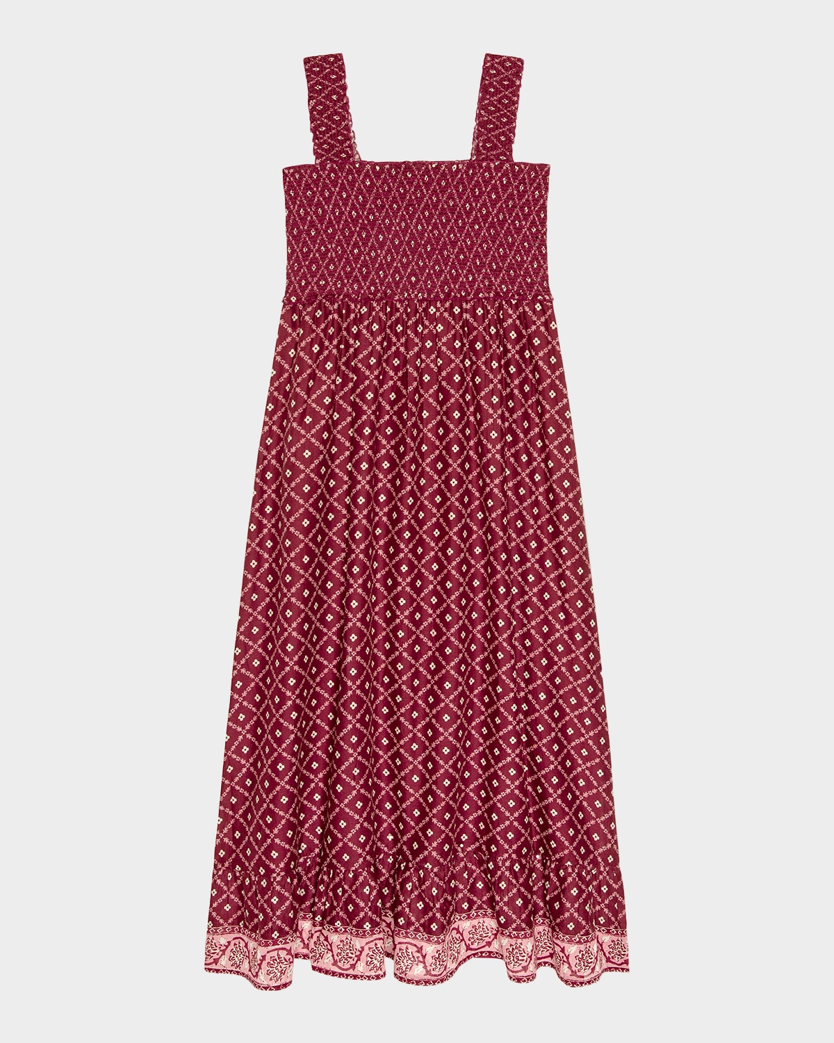 Rails Rumi Printed Cotton Midi Dress