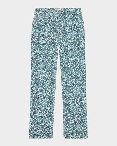 Rails Topanga Floral Straight Ankle Jeans