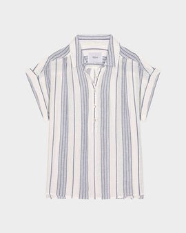 Rails Tuscany Stripe Linen Top
