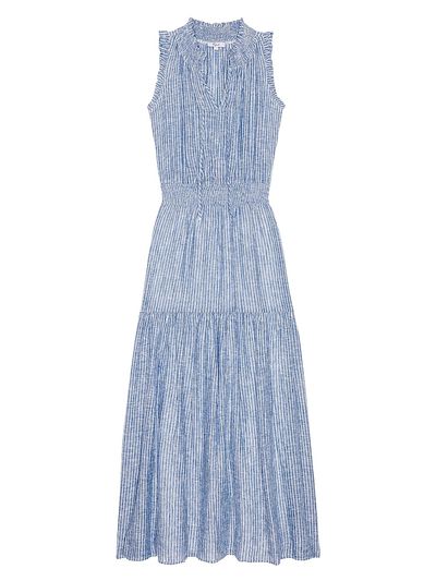 Rails Women's Alessi Striped Linen-Blend Maxi Dress