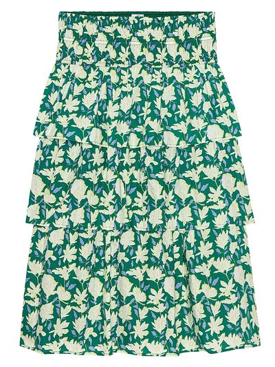 Rails Women's Belle Floral Cotton Midi Skirt