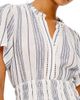 Rails Women's Brent Linen-Blend Striped Midi-Dress - 6