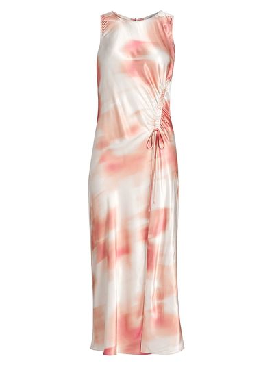 Rails Women's Gabriella Watercolor Ruched Midi-Dress