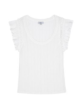 Rails Women's Giovanna Pointelle-Knit Top