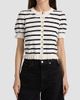 Rails Women's Lora Striped Ruffle-Trim Cardigan - 3