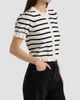 Rails Women's Lora Striped Ruffle-Trim Cardigan - 4