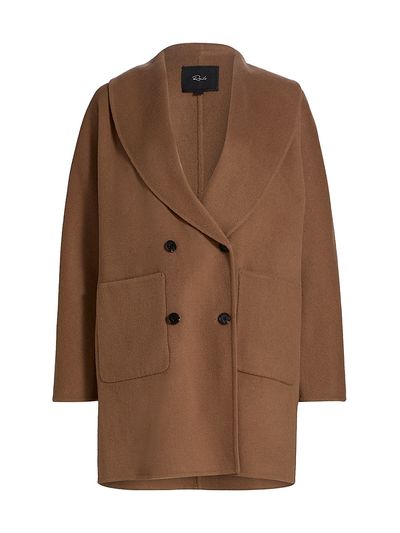 Rails Women's Nily Wool-Blend Double-Breasted Coat