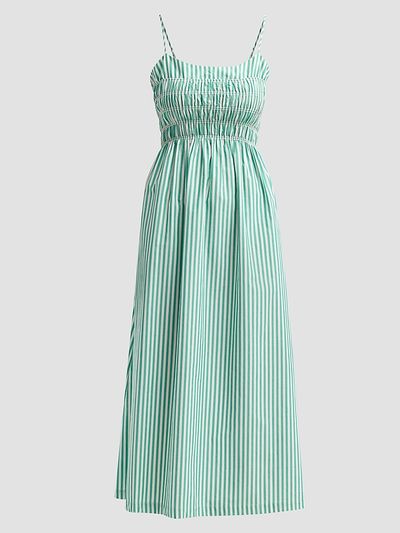Rails Women's Primrose Stripe Smocked Midi Dress