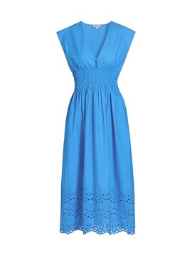 Rails Women's Roxanne Cotton Embroidered Midi-Dress