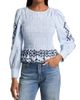 Rails Women's Tabi Broderie Anglaise Smocked Top - 3