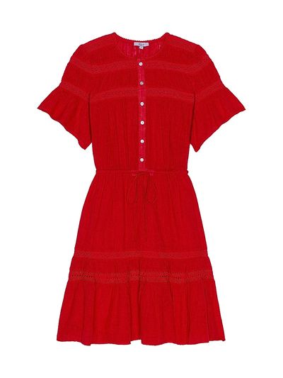 Rails Women's Winslow Linen-Blend A-Line Minidress