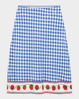 Rails x Giadzy Grazia Gingham Tomato Skirt