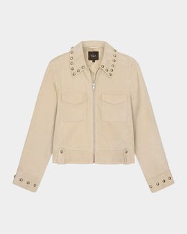 Rails Zeta Studded Suede Jacket