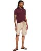 Raimundo Langlois Raimundo Langlois Beige Double Fly Cargo Shorts - 4