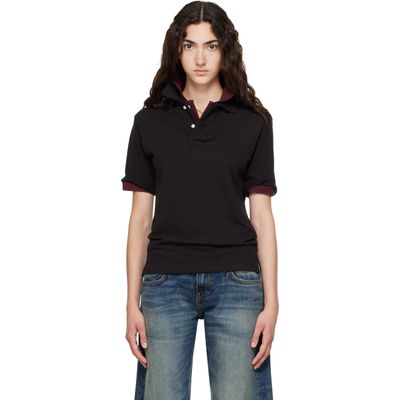 Raimundo Langlois Raimundo Langlois Black Layered Polo