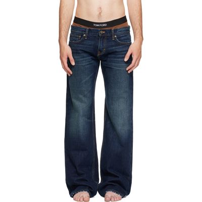 Raimundo Langlois Raimundo Langlois Blue Bootcut Jeans