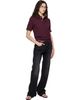 Raimundo Langlois Raimundo Langlois Burgundy Layered Polo - 4