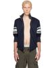 Raimundo Langlois Raimundo Langlois Navy Track Jacket - 1