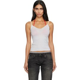 Raimundo Langlois Raimundo Langlois SSENSE Exclusive Blue V-Neck Camisole