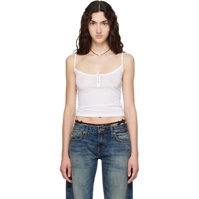 Raimundo Langlois Raimundo Langlois White Henley Camisole
