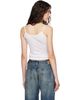 Raimundo Langlois Raimundo Langlois White Henley Camisole - 3
