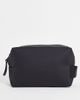 Rains Rains 15580 unisex waterproof small wash bag in black - 1
