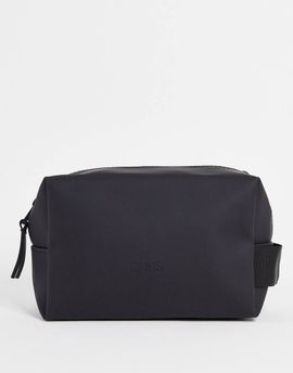 Rains Rains 15580 unisex waterproof small wash bag in black