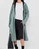 Rains Rains A-Line Longer Jacket Sage - 6