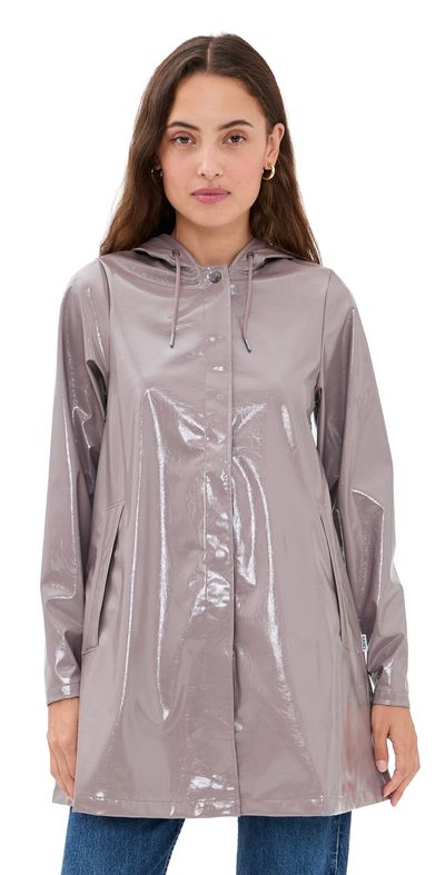 Rains Rains A-Line Rain Jacket Cinder Glaze