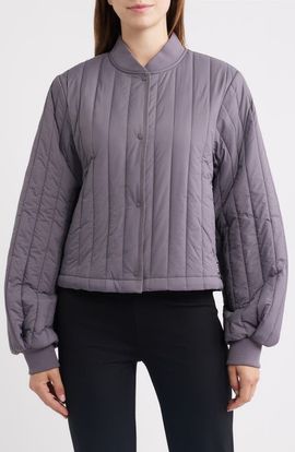 Rains Rains Banja Quilted Liner Bomber Jacket