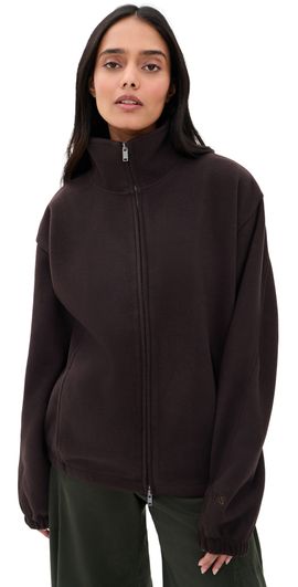 Rains Rains Fleece Zip Jacket Bark
