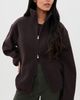 Rains Rains Fleece Zip Jacket Bark - 2